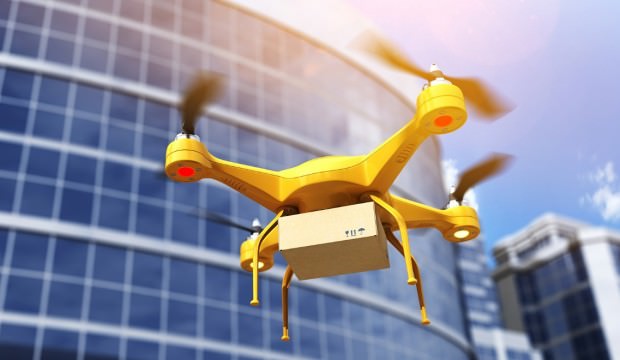 Sağlık sektörüne dronelu hizmet