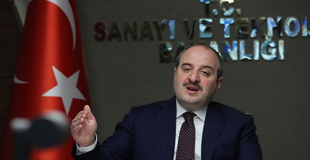 Sanayi ve Teknoloji Bakanı Mustafa Varank testlere devam