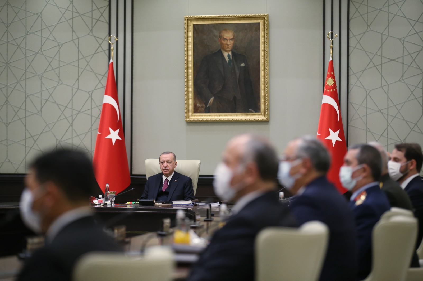 Başkan Erdoğan başkanlığındaki MGK toplantısı sona erdi