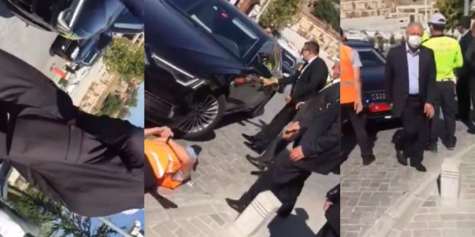 MHP’li Erkan Haberal’ın şoförü Belediye çalışanını ezdi!