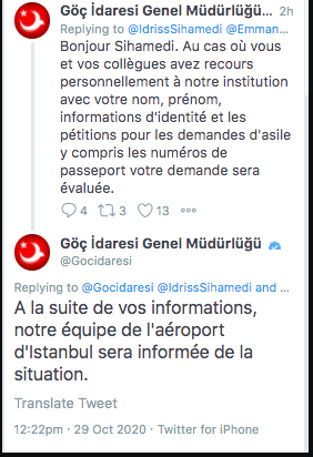 Göç idaresi Radikal İslamcı Idriss Sihamedi evraklarını iletin mesajı ortalığı karıştırdı!