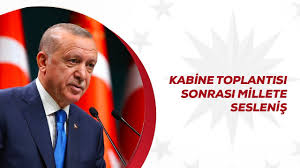 Cumhurbaşkanı Erdoğan : Kabine Toplantısı Sonrası Millete Sesleniş CANLI YAYIN
