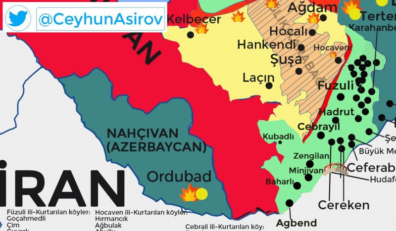 Azerbaycan ordusu ilerlemeye devam ediyor: Gubadlı kenti işgalden kurtarıldı , Savaş uçağı düşrüdü