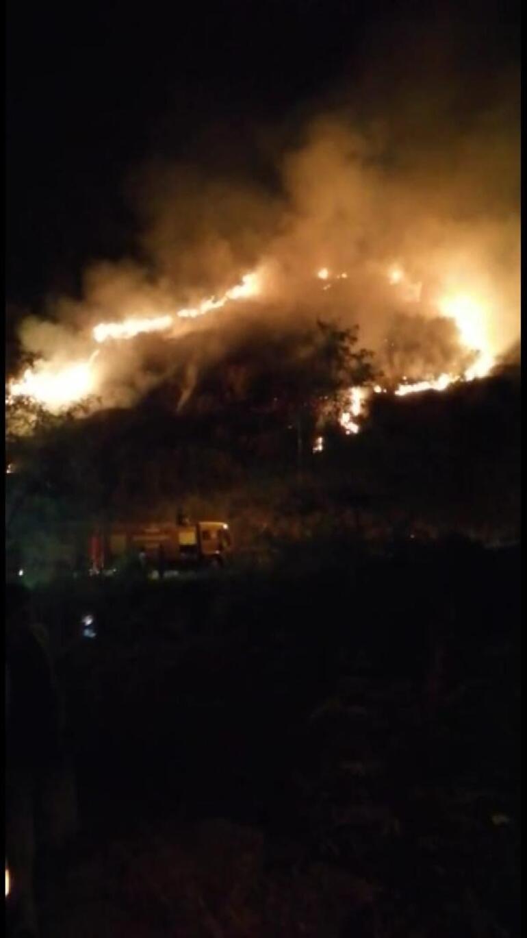Trabzon’da olan yangın söndürüldü