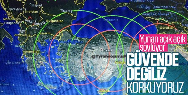 Yunanistan korkudan ağlamaya başladı: Türkiye S-400’lerle F-16’larımızı vuracak