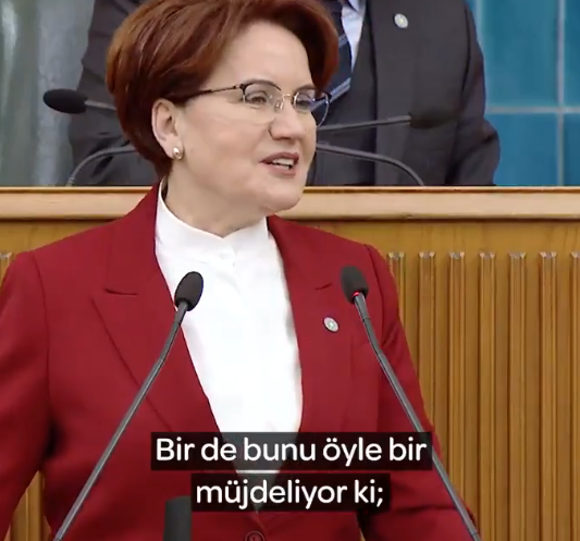 Ülkücü Lider Meral Akşener: Erdoğan ekonomi ve hukuk reformu yapacakmış!