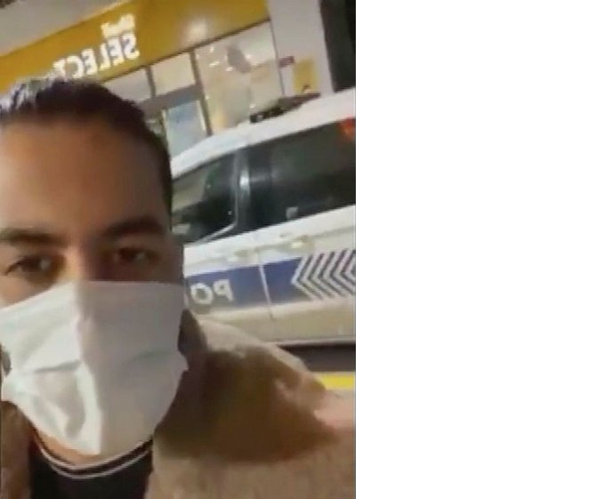 İranlı Youtuber Kağıthane’de polis otosuyla tur atmış