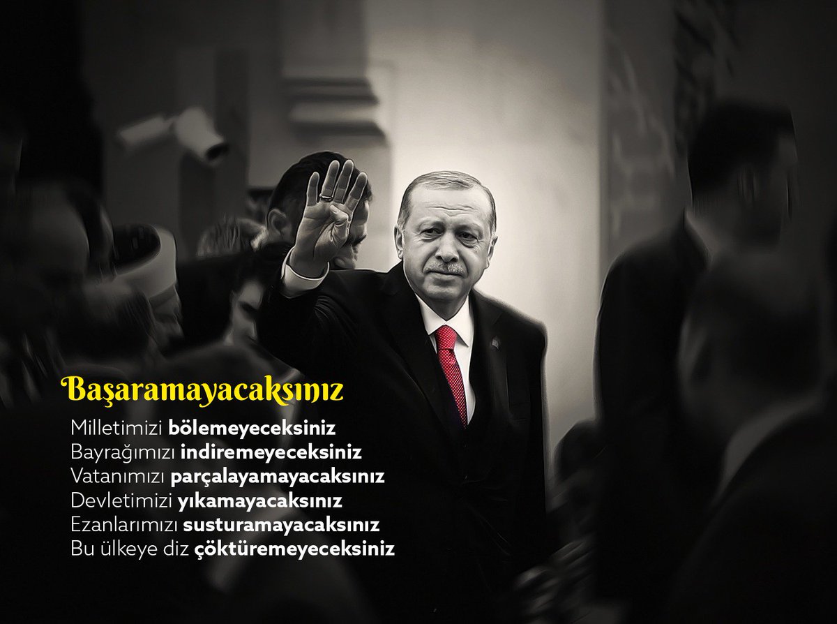 Tayyip Erdoğan düşmanlığı gözleri kör kulakları sağır etmiştir !