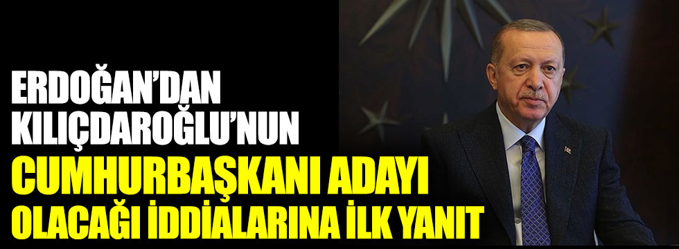 Cumhurbaşkanı Reis Erdoğan Kılıçdaroğlu’un Aday olacak mı sorusu için Benim derdim o değil dedi!