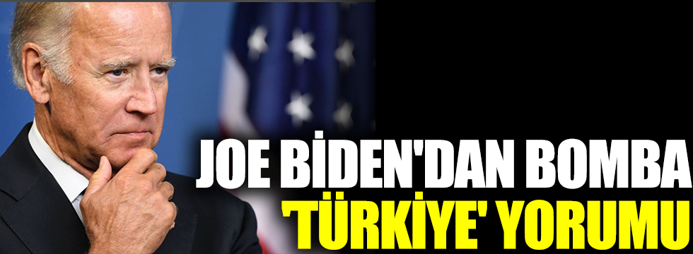 Joe Biden:Türkiye kendi nükleer silahlarını elde etmek için muazzam bir baskı yapacak
