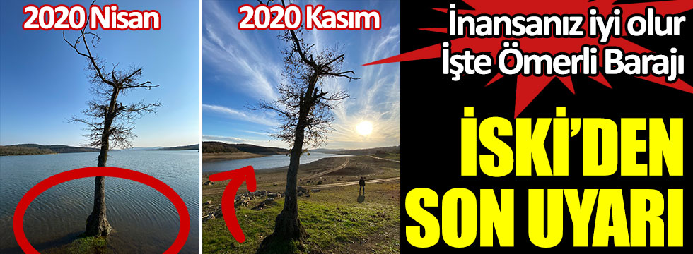 Cumhurbaşkanı Erdoğan İstanbul’da su sorunu yok demişti! Barajlar ‘da su kalmadı!