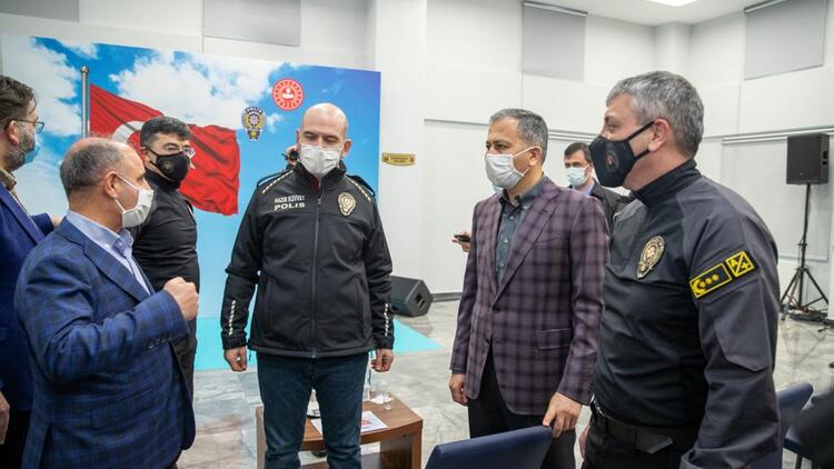 İçişleri Bakanı Süleyman Solu, İstanbul Takviye Kuvvet Müdürlüğü’ne ziyarette bulundu