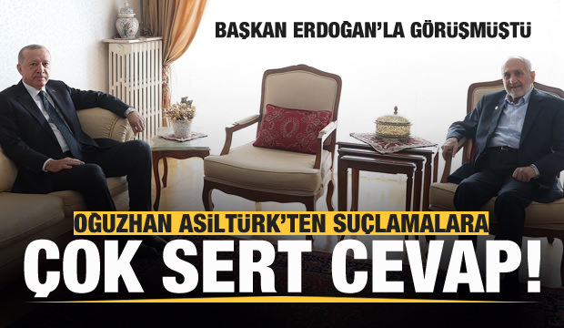 Başkan Erdoğan’la görüşen SP’li Asiltürk’ten suçlamalara sert cevap: Güler geçeriz…