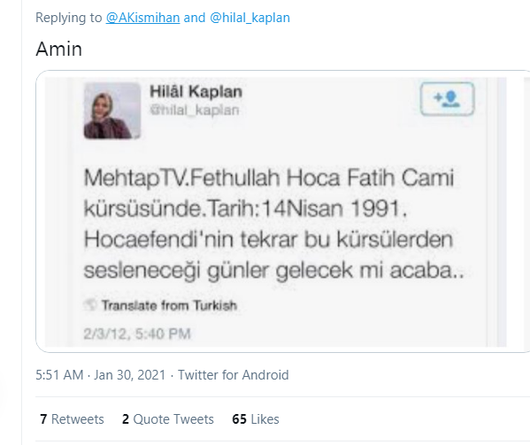 İsmail Saymaz Hilal Kaplanı geçmişte Fetö ve PKK'ya ne mesajları var hilal kaplan kim ki?