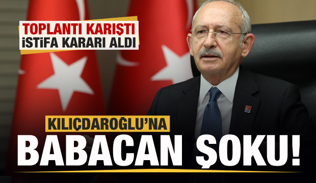 Kemal Kılıçdaroğlu’na Babacan şoku geldi ! Toplantı da istifa etti
