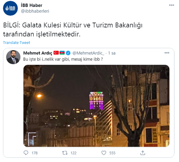 Ak partili Mehmet Ardıç rezil oldu! Galata kulesini eleştirdi ardından mesajı sildi!