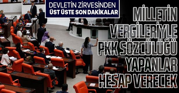 TBMM’ye iletilen fezlekelerin detayları ortaya çıktı : 28’i HDP’li vekiller hakkında!