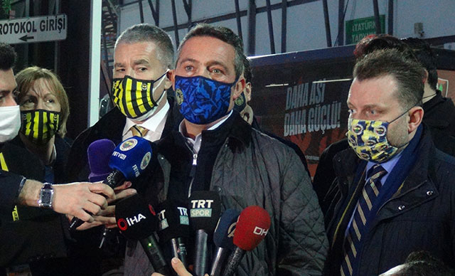 Fenerbahçe Başkanı Koç: Ne gaza geldik, ne gaza getirdik