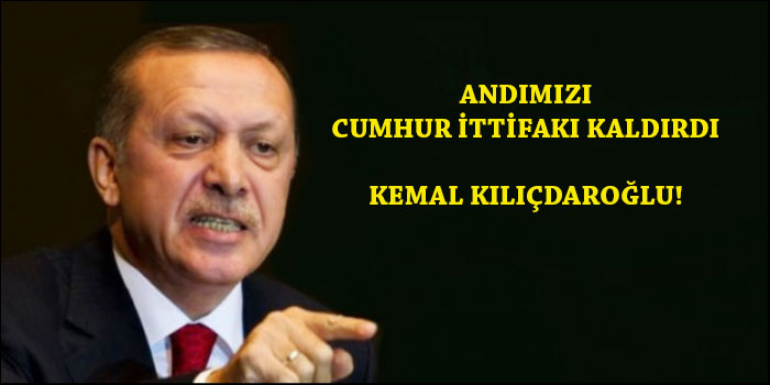 Kemal Kılıçdaroğlu: Andımız nasıl kaldırıldı? Andımızı Kaldıran Cumhur İttifakı!