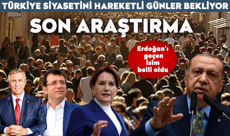 Son anket geldi: Yavaş ve İmamoğlu, Erdoğan’ı geçiyor, Ak Parti erimeye devam ediyor!