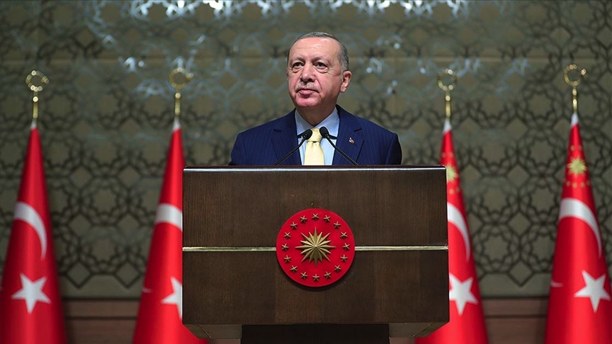  Cumhurbaşkanı Erdoğan’dan Mavi Vatan açıklaması: Mecburuz!