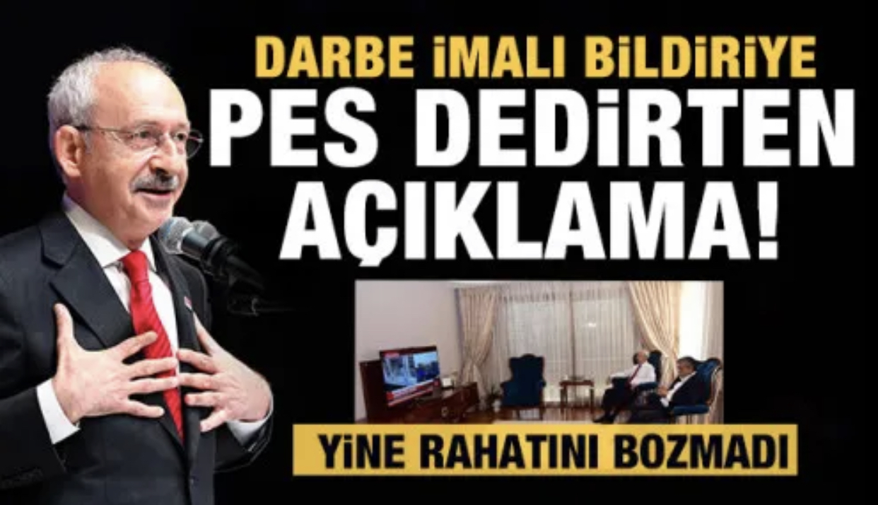 CHP lideri Kılıçdaroğlu’ndan emekli amirallerin bildirisiyle ilgili açıklama