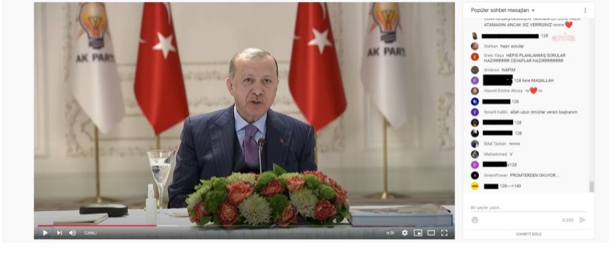 Cumhurbaşkanı Erdoğan’a YouTube canlı yayınında “128 dolar” tepkisi!