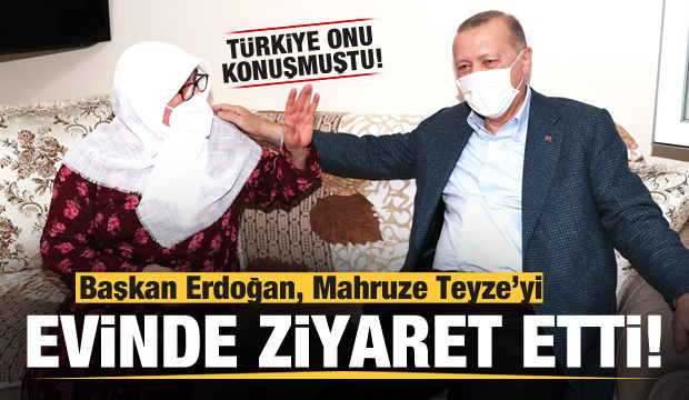 Türkiye gündemine bomba gibi düştü! Başkan Erdoğan, Mahruze Keleş’i evinde ziyaret etti
