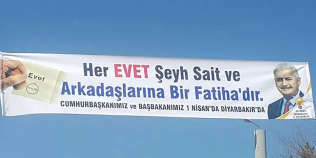 Ak Parti ve HDP Düşmanla işbirliği yapan Şeyh Said anması!