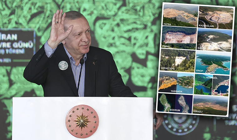 Dünya Çevre Günü’nde Cumhurbaşkanı Erdoğan İstanbul’da ağaç mağaç yoktu dedi!