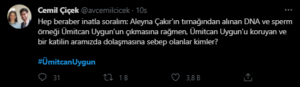 Aleyna Çakır'ın ölümünün baş şüphelisi Ümitcan Uygun'un tahliye edildi!
