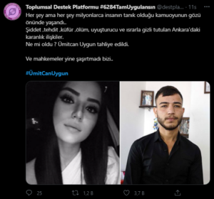 Aleyna Çakır'ın ölümünün baş şüphelisi Ümitcan Uygun'un tahliye edildi!