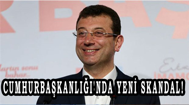 Cumhurbaşkanlığı’nda yeni skandal! Ekrem İmamoğlu’nun projesi Cumhurbaşkanı Erdoğan’ın projesi sanıldı!