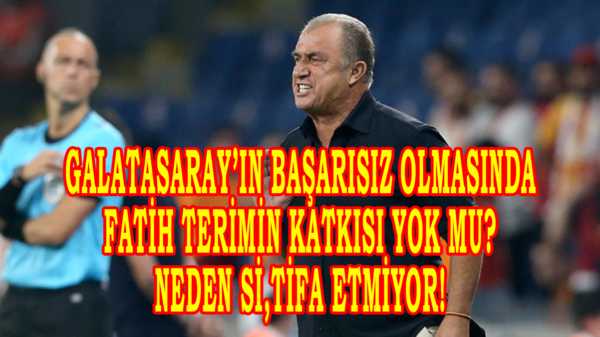 Fatih Terim Galatasaray Taraftarını Oyalamaya Devam Ediyor!