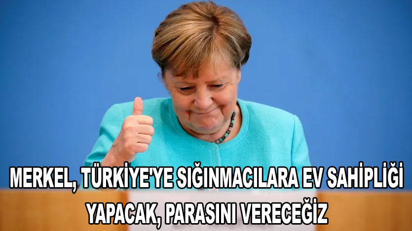Merkel’den Suriyeli mülteciler için Türkiye’ye övgü, AB üyeliğini beklemiyorum, Türkiye’ye Fon!