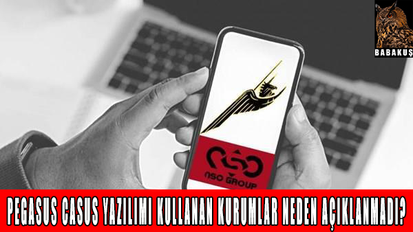 Pegasus casus yazılımını satın alan kullanan, Türk kurumlar hangileri?