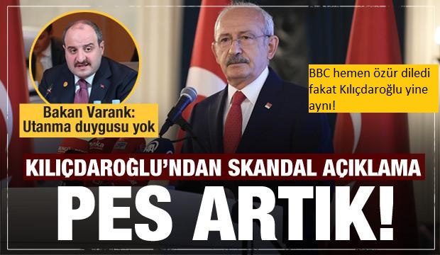 BBC hemen özür diledi fakat Kılıçdaroğlu yine aynı! Varank: Utanma duygusu yok