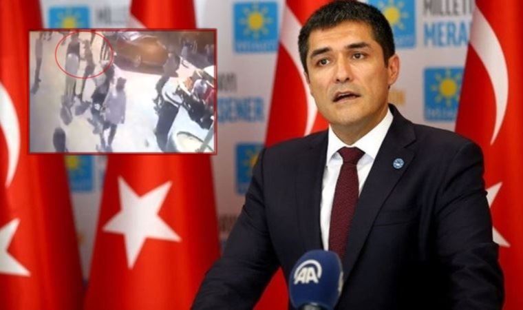 İYİ Parti İstanbul İl Başkanı Buğra Kavuncu’ya yumruklu saldırı, yumruk atıp kaçtı