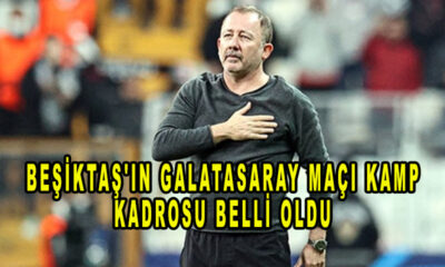Beşiktaş'ın Galatasaray maçı kamp kadrosu belli oldu! Yıldız oyuncu kadro 'da yok!