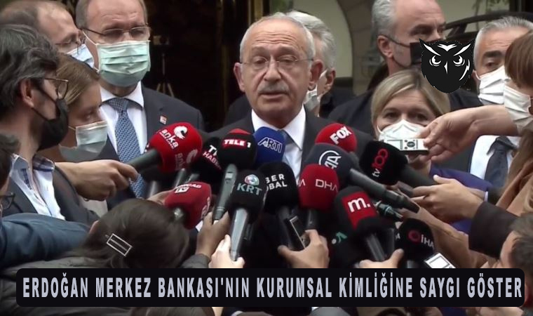 Kemal Kılıçdaroğlu’ndan Merkez Bankası önünde açıklama