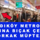Kadıköy Tavşantepe metro da kadına bıçak çekildi!