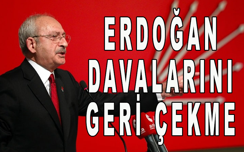 Kemal Kılıçdaroğlu Erdoğan’a seslendi davaları geri çekme sen kimi af ediyorsun kimsin?