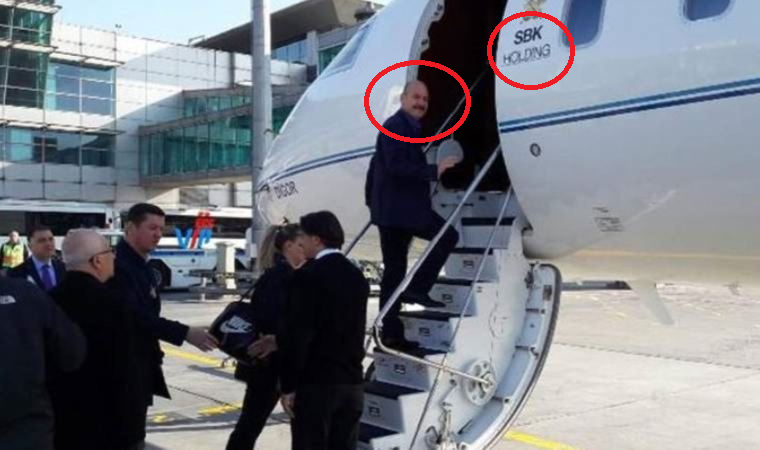 Ak Partili İçişleri Bakanı Süleyman Soylu’nun, Sezgin Baran Korkmaz’ın uçağındaki görüntüsü ortaya çıktı!