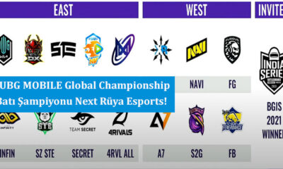 PUBG MOBILE Global Championship Batı Şampiyonu Next Rüya Esports!