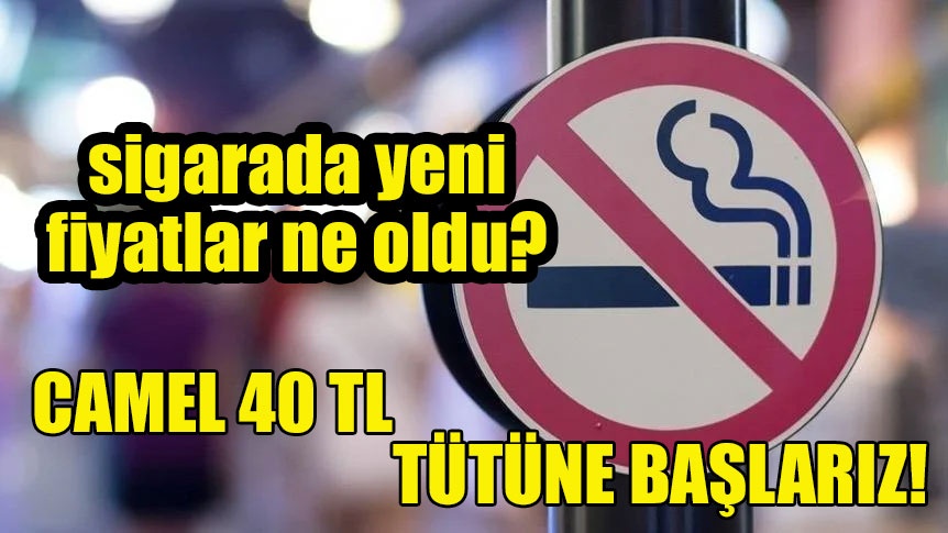 Sigara ve alkole gelen ÖTV zammının ardından sigarada yeni fiyatlar ne oldu! Hükumete tepkiler artıyor!