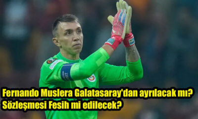 Fernando Muslera Galatasaray'dan ayrılacak mı? Sözleşmesi Fesih mi edilecek?