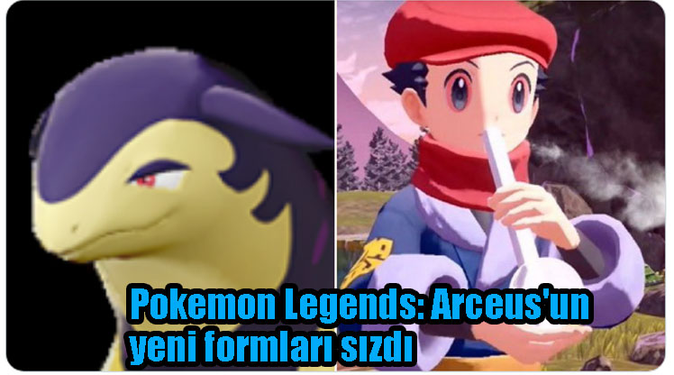 Pokemon Legends: Arceus’un yeni formları sızdı