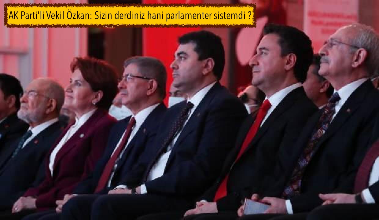 AK Parti’li Vekil Özkan: Sizin derdiniz hani parlamenter sistemdi ?