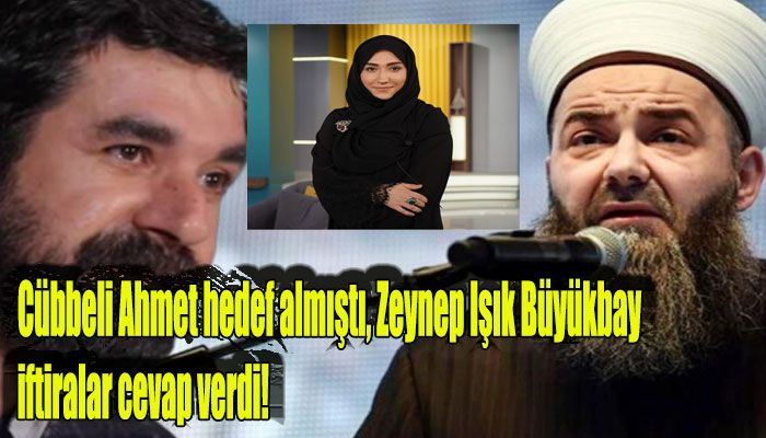 Cübbeli Ahmet hedef almıştı, Zeynep Işık Büyükbay iftiralara cevap verdi!