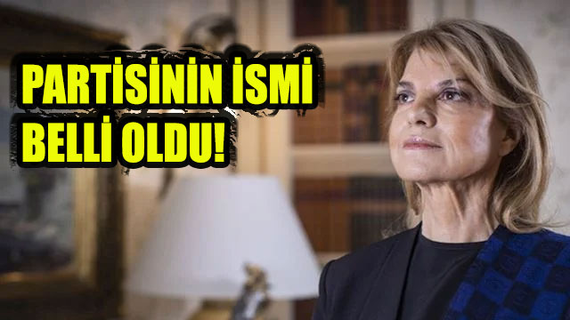 Tansu Çiller’in yeni partisinin ismi belli oldu Büyük Türkiye Partisi!